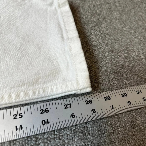 Everlane The Curvy Cheeky Jean in White Size Women's 30 Regular - Picture 6 of 7